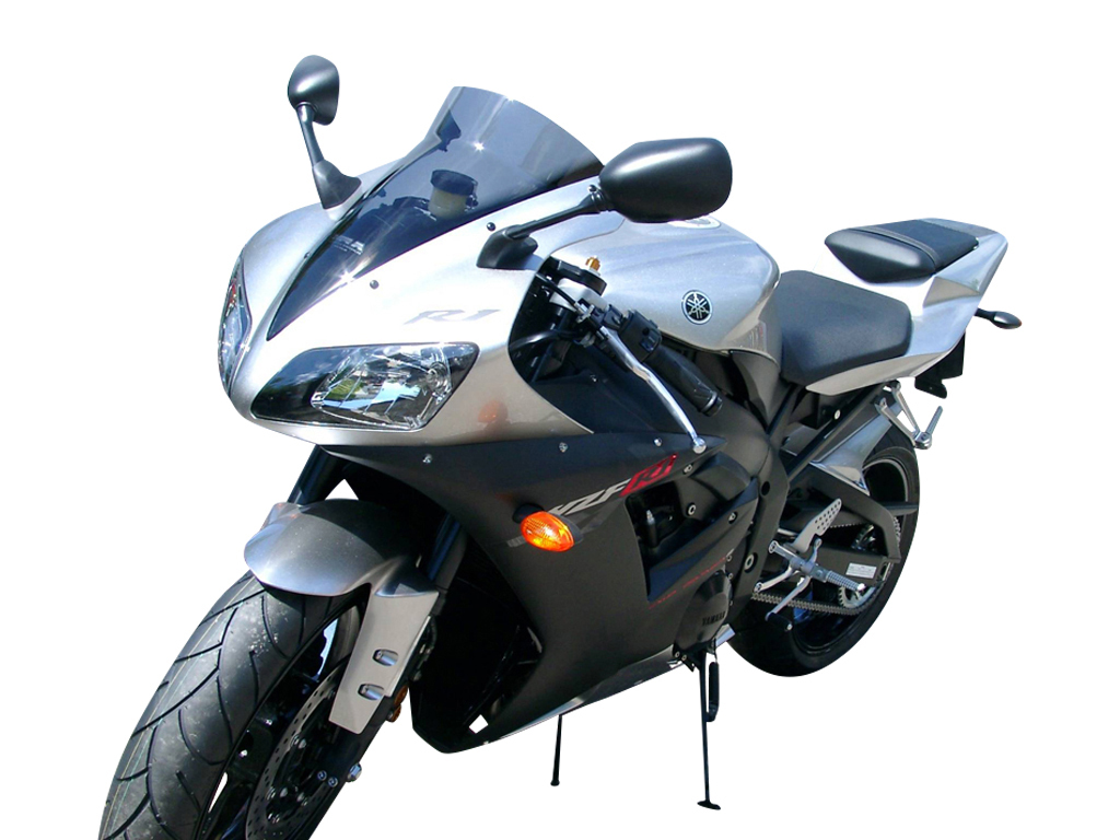 MRA YZF R1 02-03 TOURING SCREEN GREY (T)