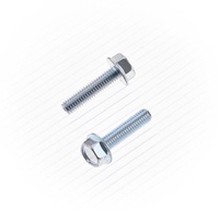 M6x1.0x25 10mm HEX HEAD FLANGE BOLT (20 PACK)