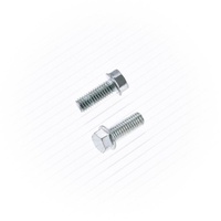 M6x1.0x16 8mm HEX HEAD FLANGE BOLT (20 PACK)