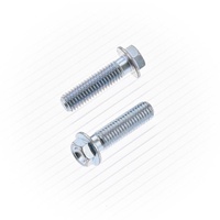 M8x1.25x30 10mm HEX HEAD FLANG BOLT (10 PACK)