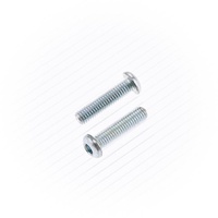 M6x1.0x25 BUTTON HEAD ALLEN BOLT (10 PACK)