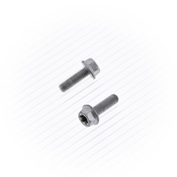 M5x16 EURO STYLE FLANGE BOLT (10 PACK)