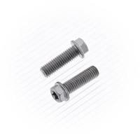 M8x25 EURO STYLE FLANGE BOLT (10 PACK)