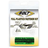 WORKS PLASTICS FASTENER KIT KLX110 2002 - 2022