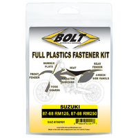 RM125/250 '87-88 FULL PLASTICS FASTENER KIT