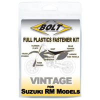 SUZUKI FULL PLASTIC FASTENER KIT REPLACES SUZ0507004 & SUZ0710020