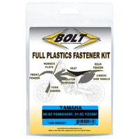 YZF250 '01-02, YZF400/426 '98-02 PLASTIC FASTENER KIT