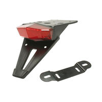 DRC EDGE-2  UNIVERSAL PLASTIC TAILLIGHT HOLDER WITH RED LENS