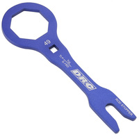 DRC TOOL FORK CAP WRENCH PRO KYB 49mm BLUE