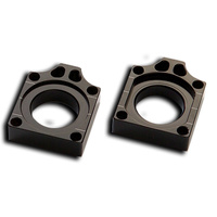 AXLE BLOCK RMZ 04-22 / RMZ450 05-22 KX250F04-16 / KX450F 08-15   BLACK