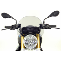 MRA BMW R NINE T SCRAMBLER, ALL YEARS, TOURING SCREEN, CLEAR (NTM)