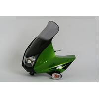 MRA KAWASAKI KLR650, 2008 ONWARDS, TOURING SCREEN, GREY (T)
