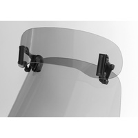 MRA VARIO SPOILER & CLAMPS" B"CLEAR 335mm x 90mm, 255mm mount to mount