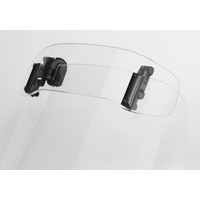 MRA VARIO SPOILER & CLAMPS "C"CLEAR 300mm x 80mm, 200mm mount to mount