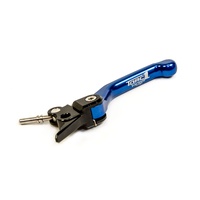 VENGEANCE CLUTCH LEVER HUS/KTM BLACK/BLUE INCLUDES SPARE BLADE