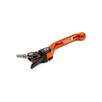 VENGEANCE CLUTCH LEVER HUS/KTM BLACK/ORANGE  INCLUDES SPARE BLADE