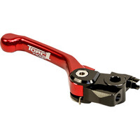 VENGEANCE BRAKTEC BRAKE LEVER GAS/HUS BLACK/RED INC SPARE BLADE