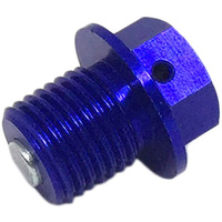 ZETA MAGNETIC DRAIN BOLT - BLUE M10 X 15 - P 1.25